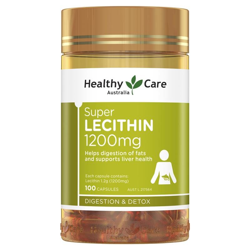 Healthy Care Super Lecithin 1200mg Úc