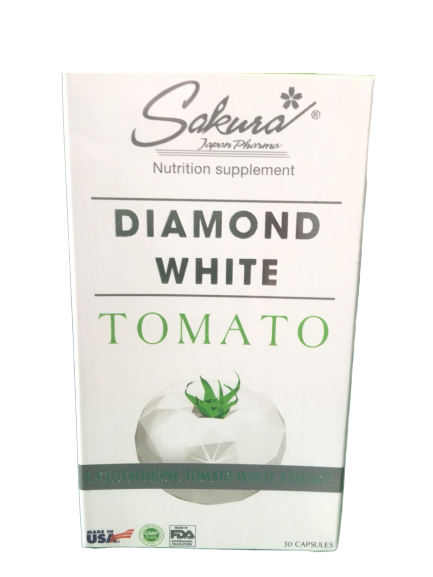 Viên uống trắng da chống nắng Sakura Diamond White Tomato