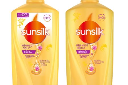 Dầu gội Sunsilk mềm mượt diệu kỳ (màu vàng)