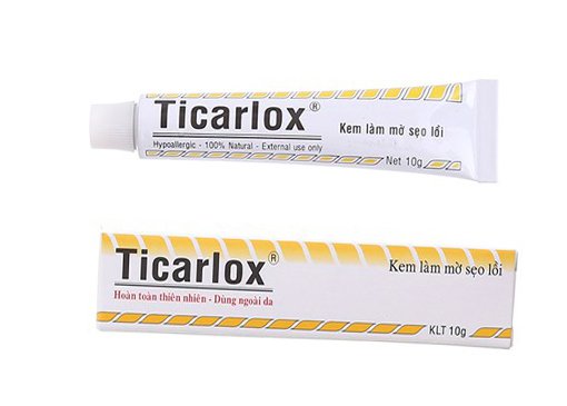 Kem trị sẹo Ticarlox