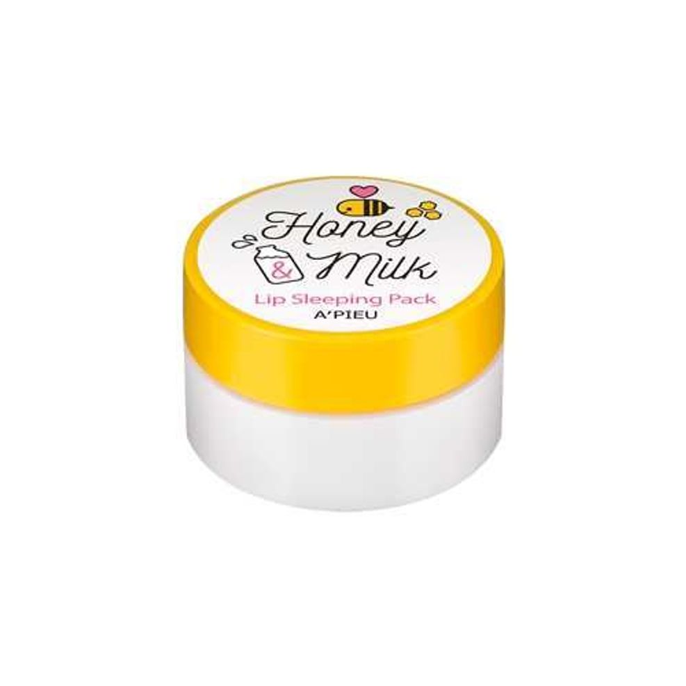 Mặt nạ môi Honey & Milk Lip SLeeping Pack A’Pieu