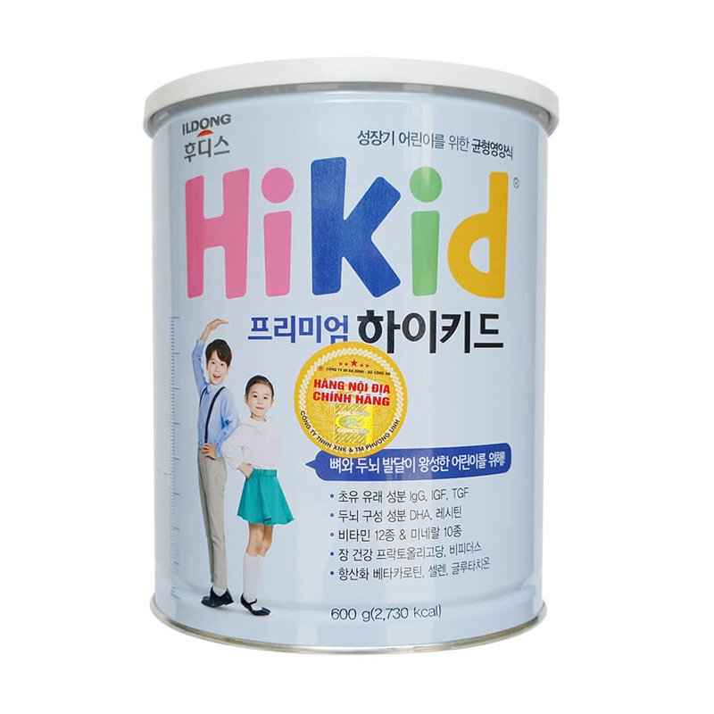 Sữa uống tăng chiều cao Hikid Premium