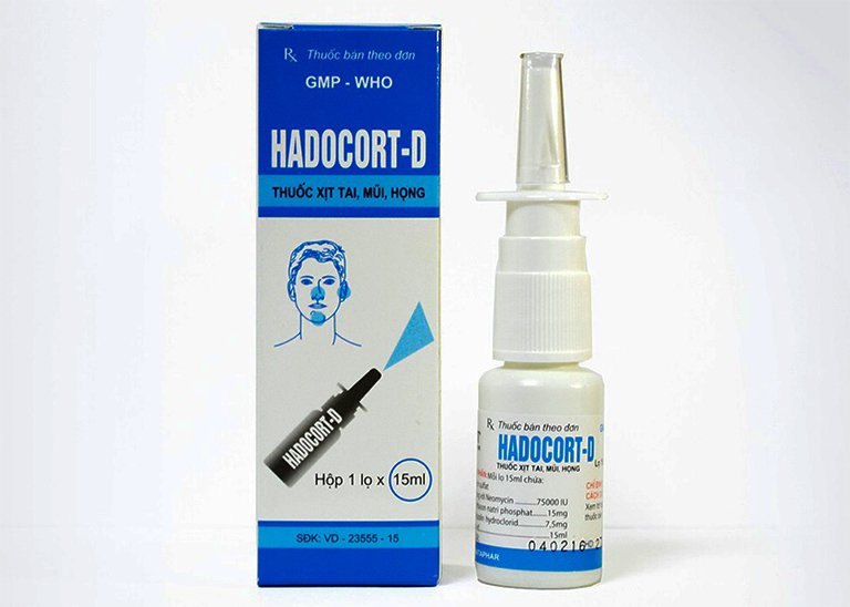 Thuốc xịt Hadocort D