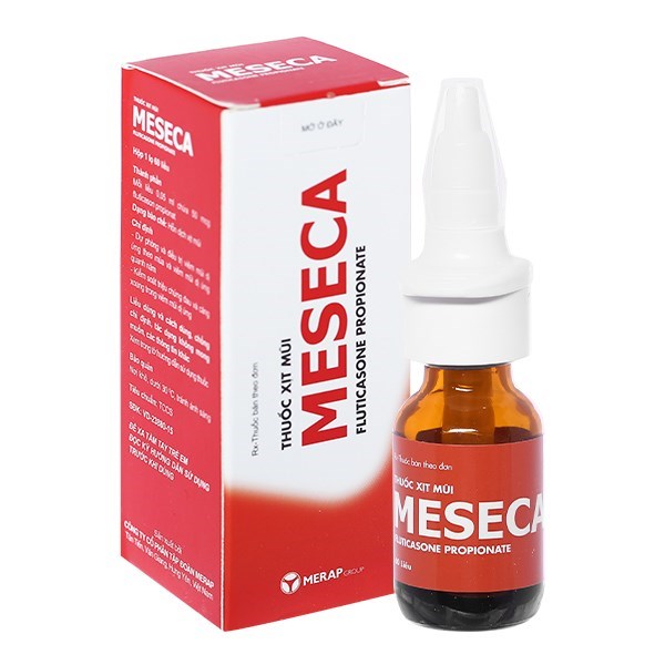 Thuốc xịt viêm mũi dị ứng Meseca