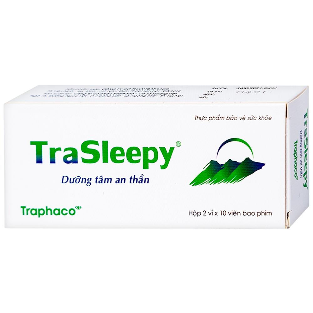 Viên uống ngủ ngon thảo dược của Traphaco – Trasleepy